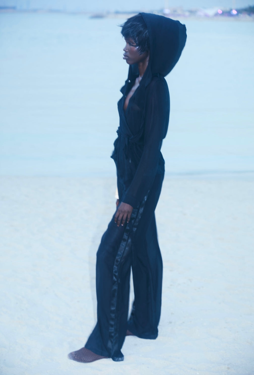 Romeo black trousers