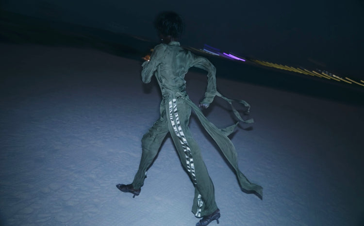 Romeo sage trousers